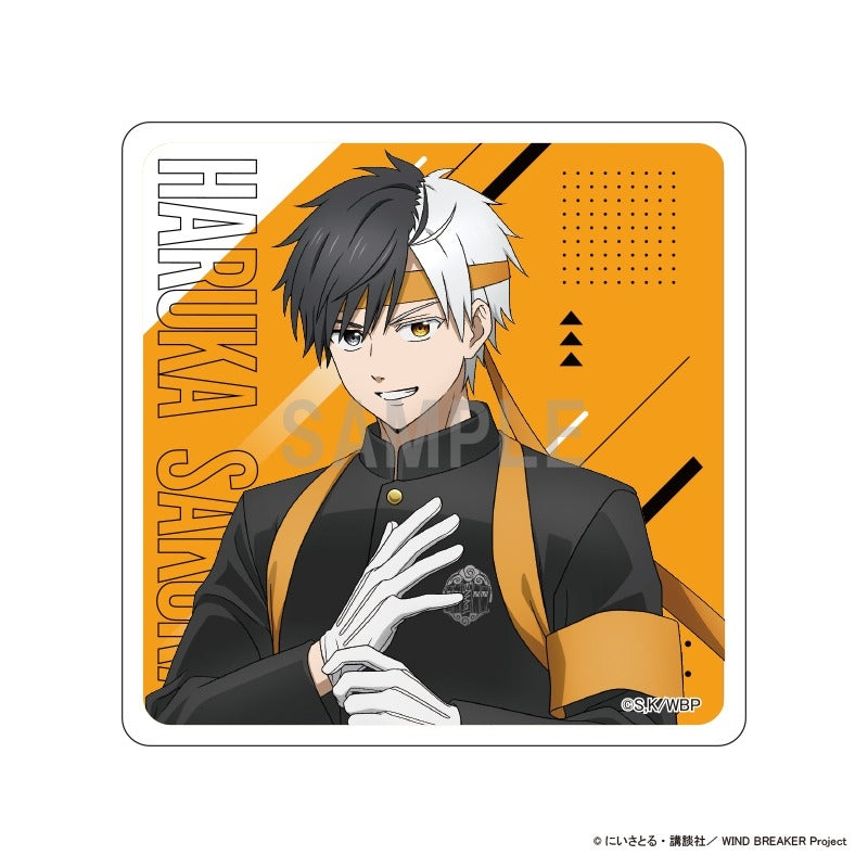 (Goods - Coaster) WIND BREAKER Acrylic Coaster Haruka Sakura Japanese Cheering Squad ver.