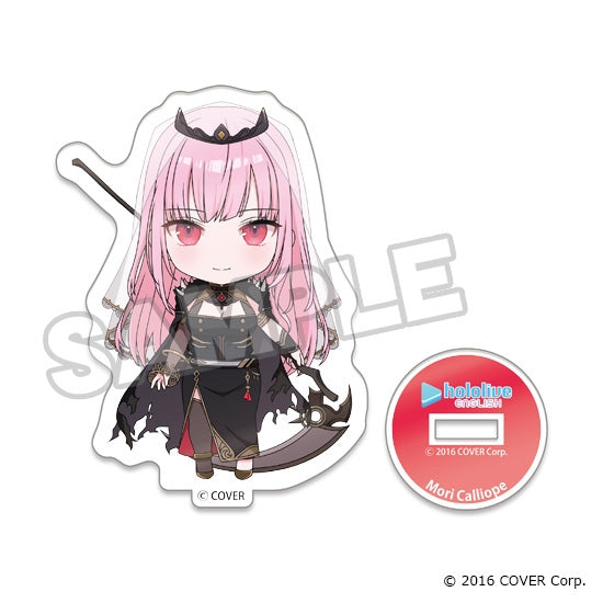 (Goods - Stand Pop) hololive production Nendoroid Plus Acrylic Stand Mori Calliope