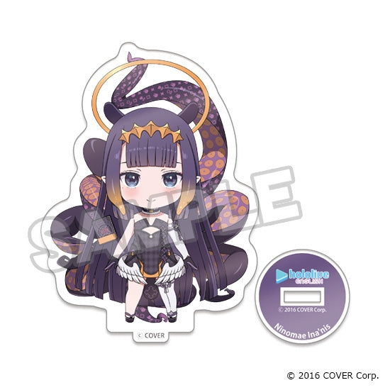 (Goods - Stand Pop) hololive production Nendoroid Plus Acrylic Stand Ina'Nis Ninomae