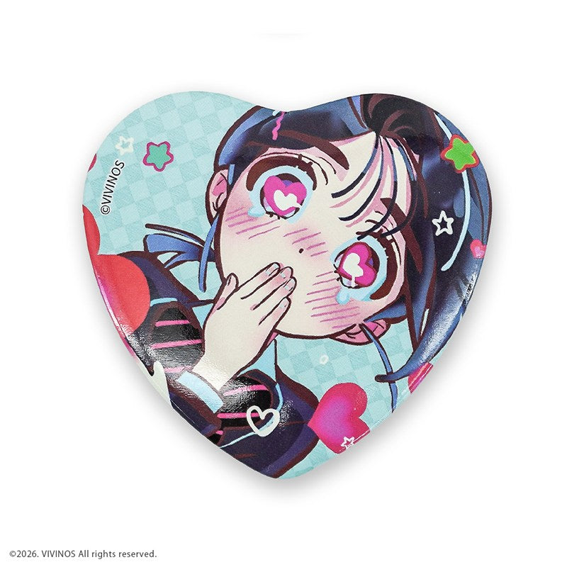 (1BOX=6)(Goods - Badge) Alien Stage Random Heart Badge {Bonus:Art Cards}