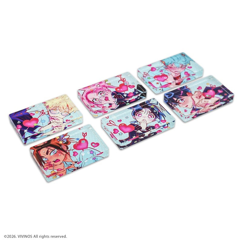 (1BOX=6)(Goods - Acrylic Block) Alien Stage Random Mini Acrylic Block {Bonus:Art Cards}