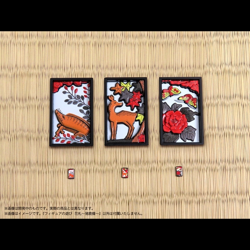 (Plastic Model Kit) Pripra Figure no Asobi Hanafuda - Inoshikacho