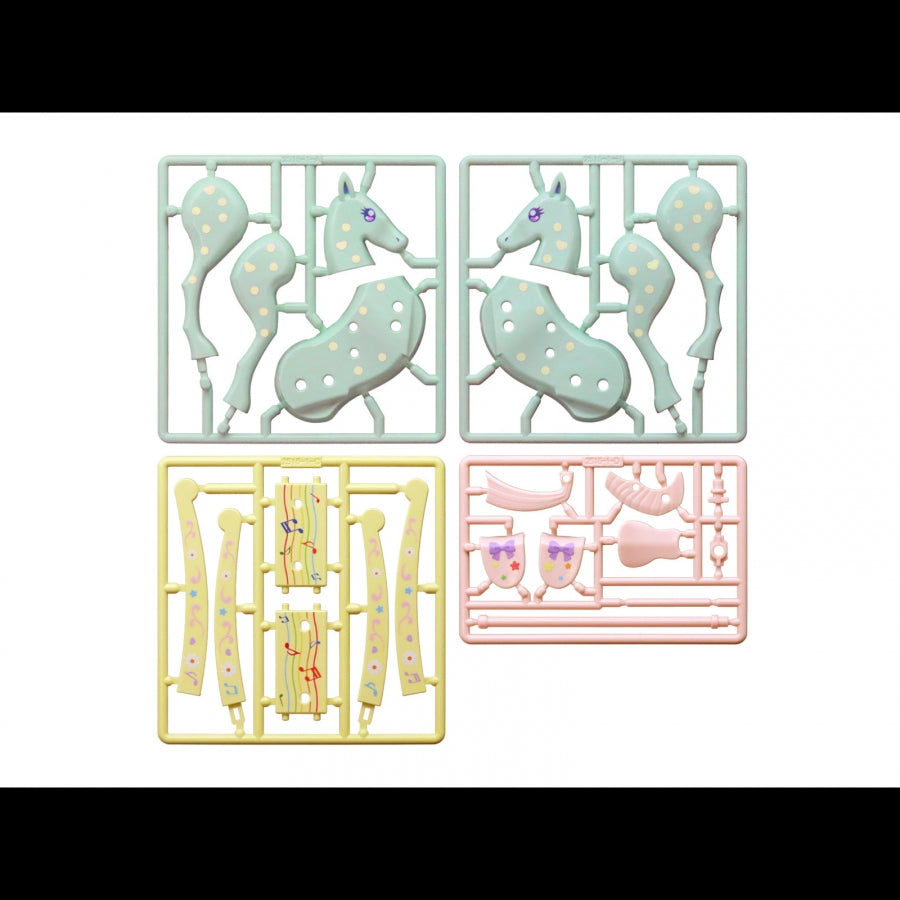 (Plastic Model Kit) Puripura Figure Play Rocking Horse Fairy Tale