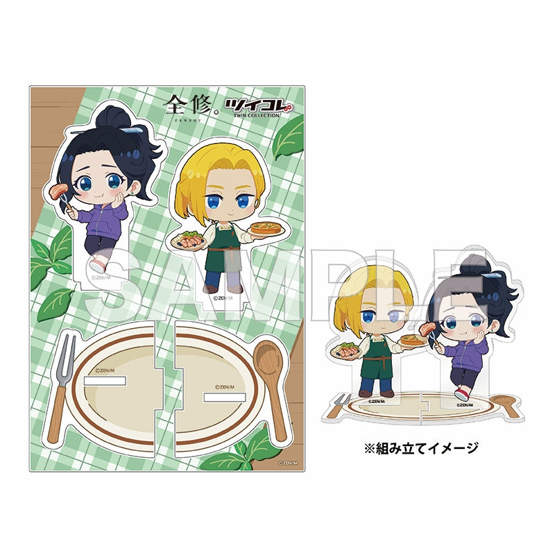 (Goods - Stand Pop) ZENSHU Twin Collection Acrylic Stand