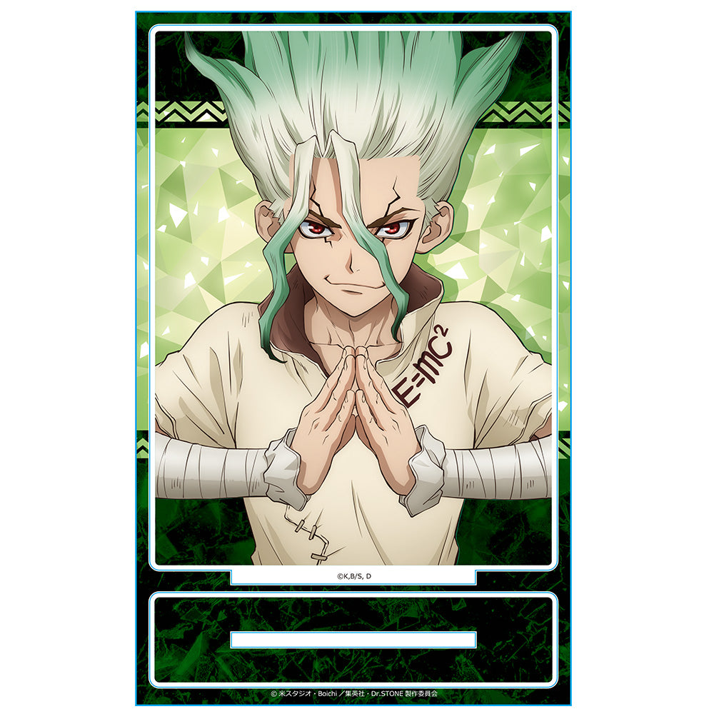 (Goods - Bromide) Dr. STONE Acrylic Portrait A [Senku Ishigami]