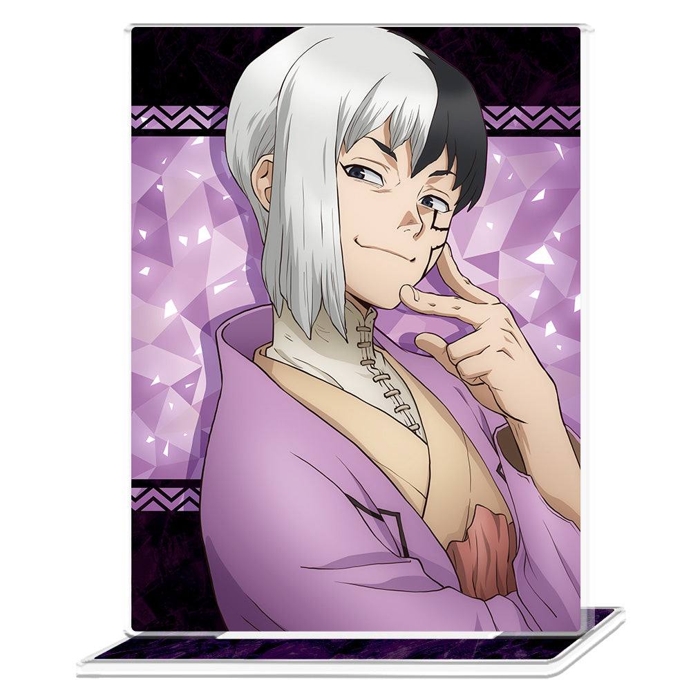 (Goods - Bromide) Dr. STONE Acrylic Portrait B [Gen Asagiri]