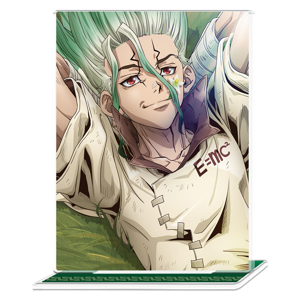 (Goods - Bromide) Dr. STONE Acrylic Portrait C [Senku Ishigami]