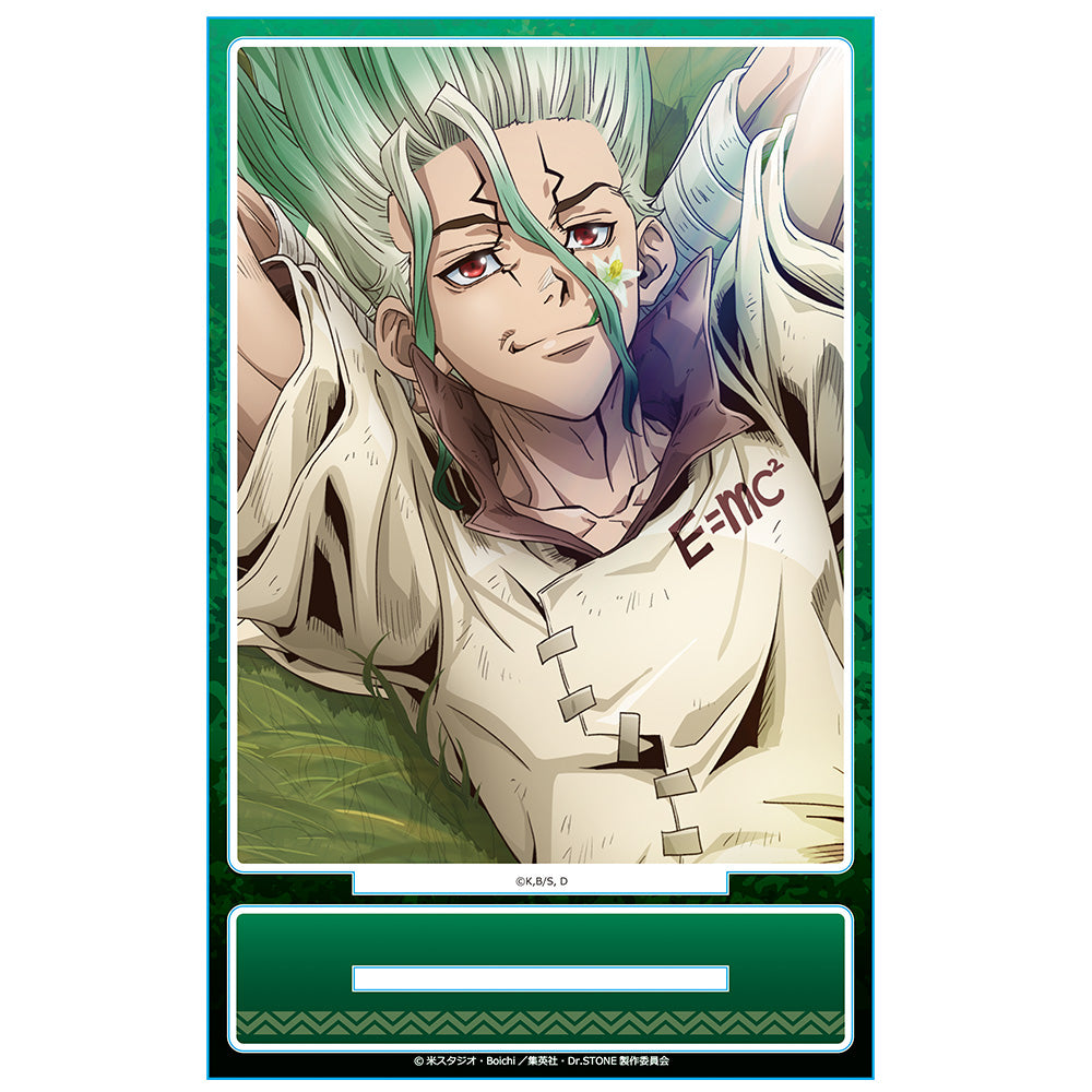 (Goods - Bromide) Dr. STONE Acrylic Portrait C [Senku Ishigami]
