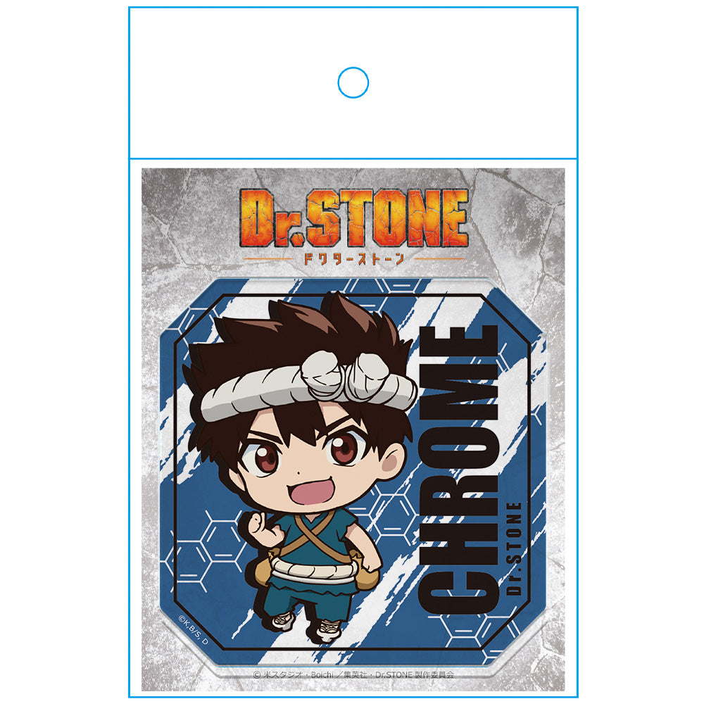 (Goods - Coaster) Dr. STONE Acrylic Coaster B [Chrome]