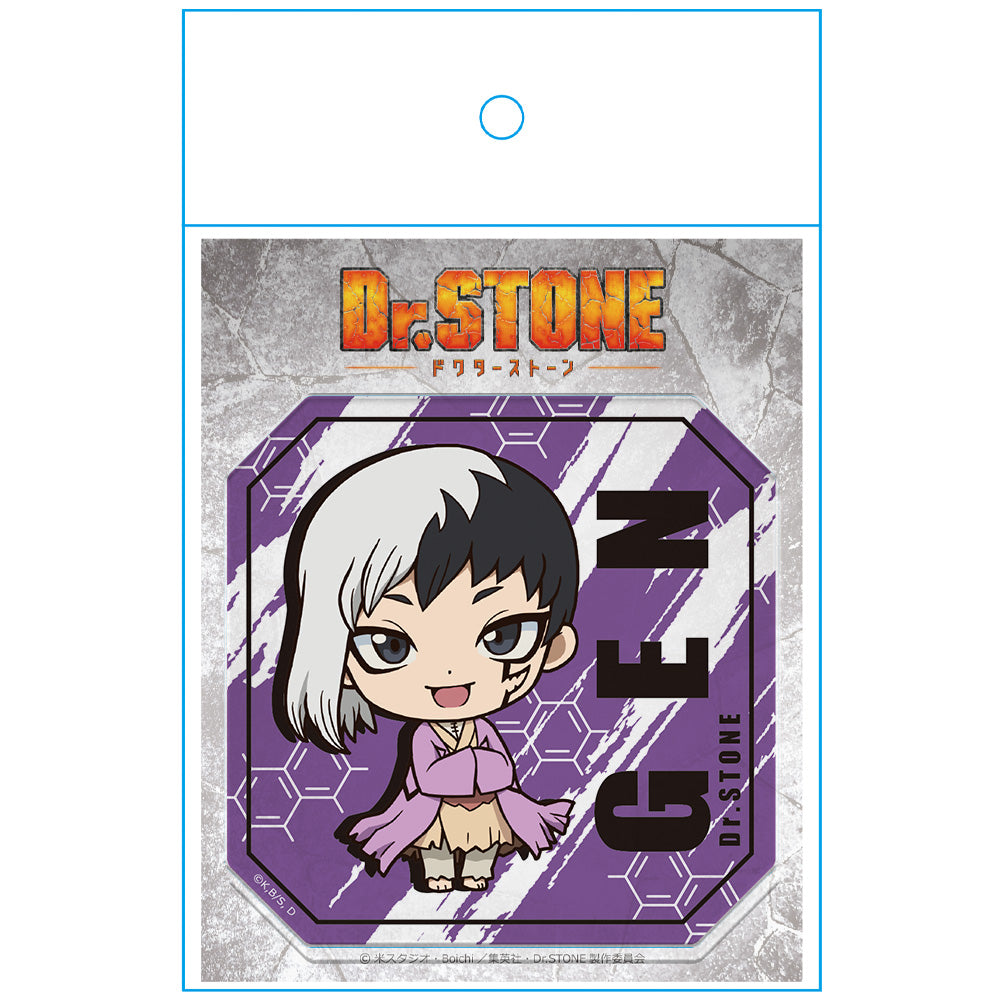 (Goods - Coaster) Dr. STONE Acrylic Coaster C [Gen Asagiri]