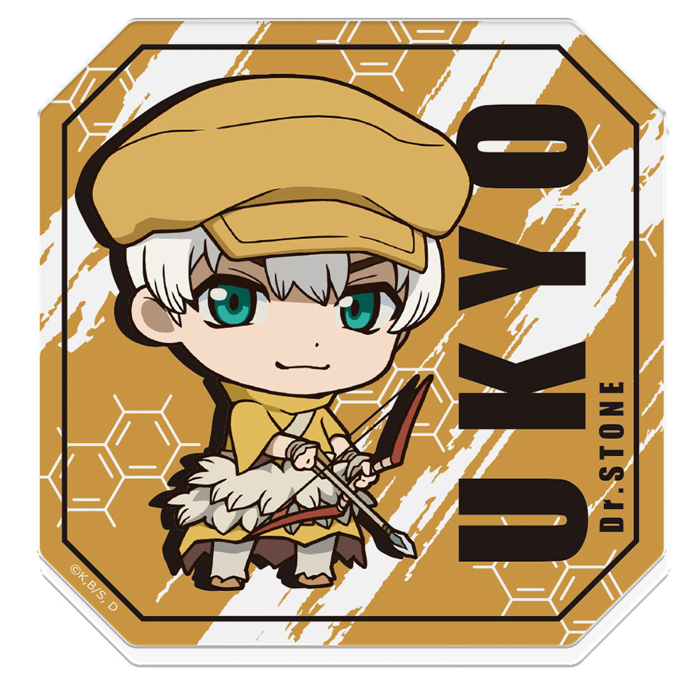 (Goods - Coaster) Dr. STONE Acrylic Coaster F [Ukyo Saionji]