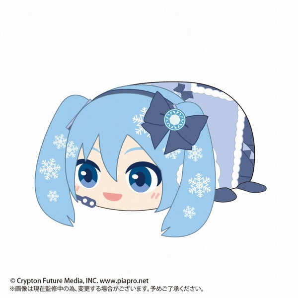 (Goods - Plush) Snow Miku Potekoro Mascot M size C: (2012)