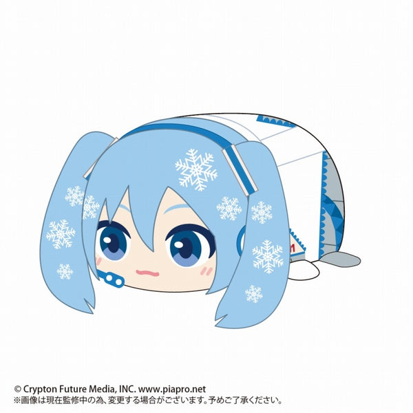 (Goods - Plush) Snow Miku Potekoro Mascot BIG B: Snow Miku (2011)