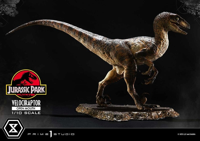(Figure) Prime Collectible Figure Jurassic Park Velociraptor Open Mouth