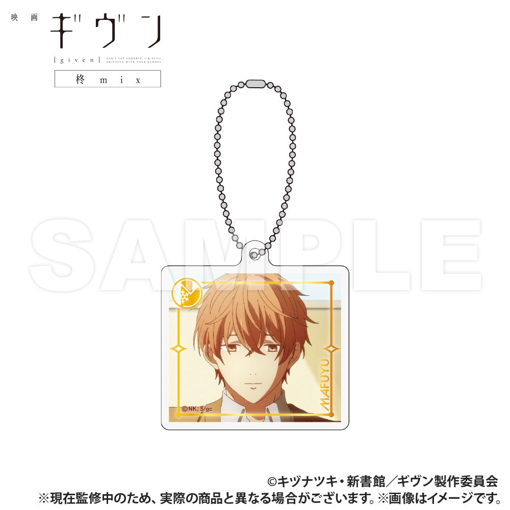 (Goods - Keychain) Given The Movie: Hiiragi mix Trading Foil Stamped Style Acrylic Keychain