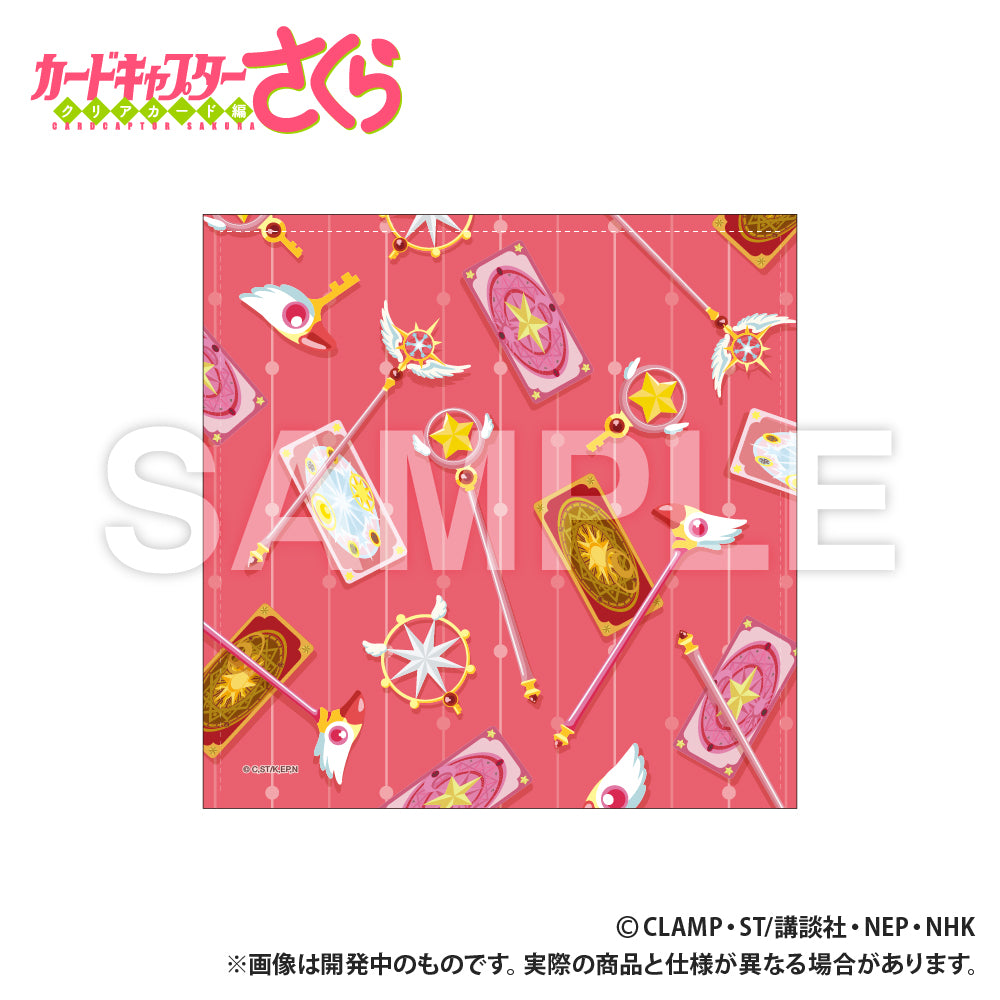 (Goods - Towel) Card Captor Sakura Hand Towel Motif Design