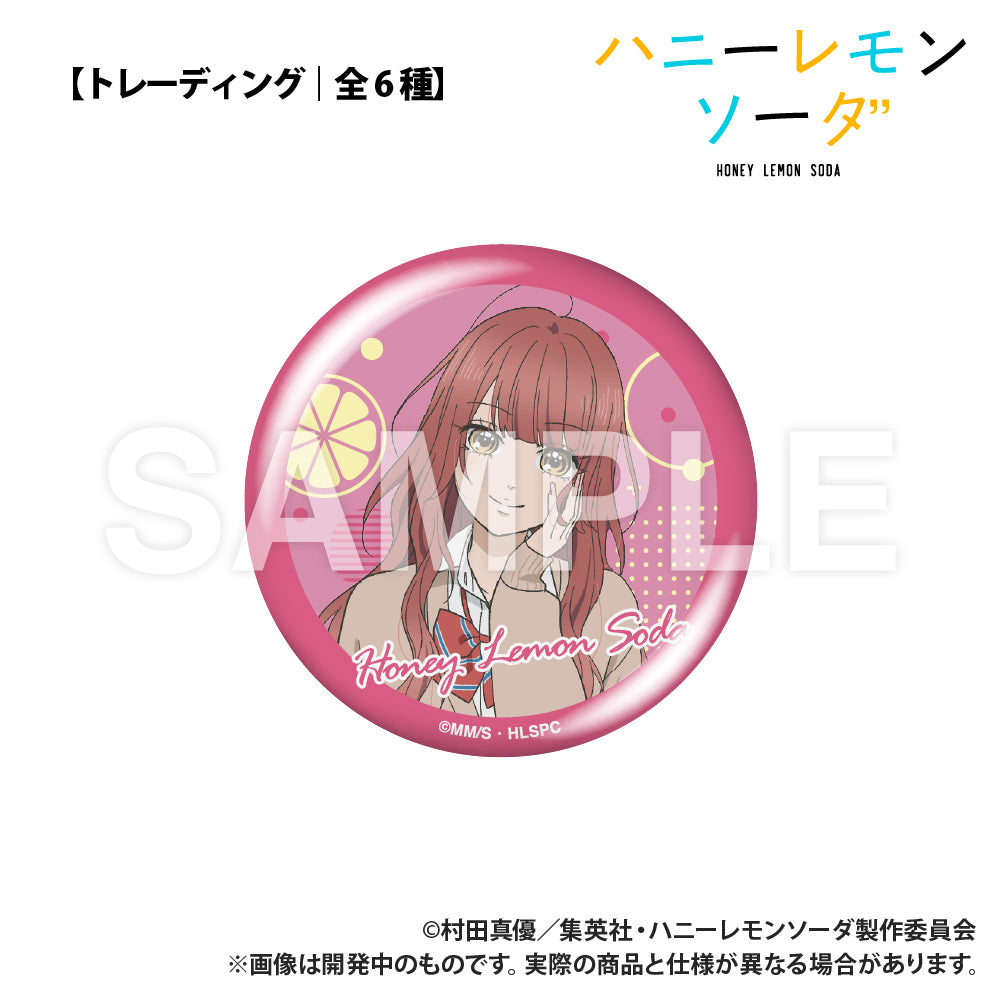 (1BOX=6)(Goods - Badge) Honey Lemon Soda Trading Button Badge