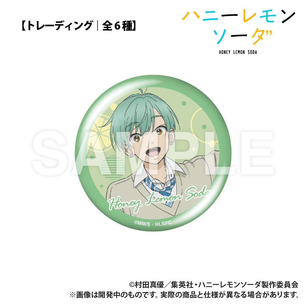 (1BOX=6)(Goods - Badge) Honey Lemon Soda Trading Button Badge