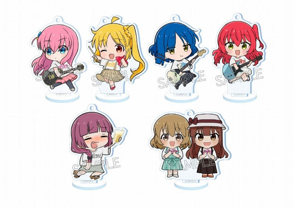 (1BOX=6)(Goods - Key Chain) SHELTER x Bocchi the Rock! Acrylic Stand Key Chain A