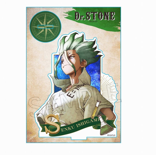 (Goods - Stand Pop) Dr. STONE Vintage Series Acrylic Stand Senku Ishigami