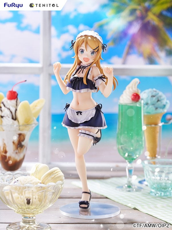 (Bishojo Figure) Oreimo 2 TENITOL TALL Kirino Kousaka Swimsuit Maid ver. Complete Figure