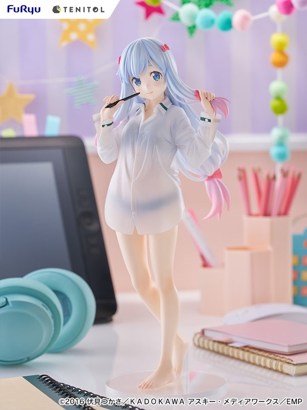 (Bishojo Figure) Eromanga Sensei TENITOL TALL Sagiri Izumi Shirt ver. Complete Figure