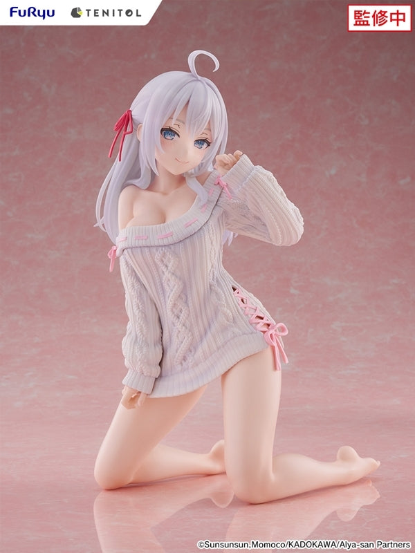 (Bishojo Figure) Alya Sometimes Hides Her Feelings in Russian TENITOL BIG Noodle Stopper Figure Alya Knitwear ver. Complete Figure