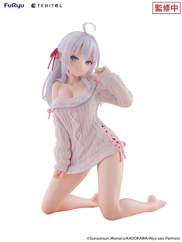 (Bishojo Figure) Alya Sometimes Hides Her Feelings in Russian TENITOL BIG Noodle Stopper Figure Alya Knitwear ver. Complete Figure