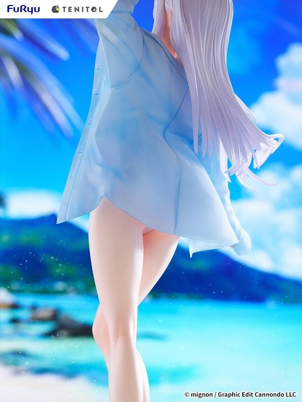 (Bishojo Figure) TENITOL TALL MIGNON WORKS shiro Swimsuit ver. Complete Figure