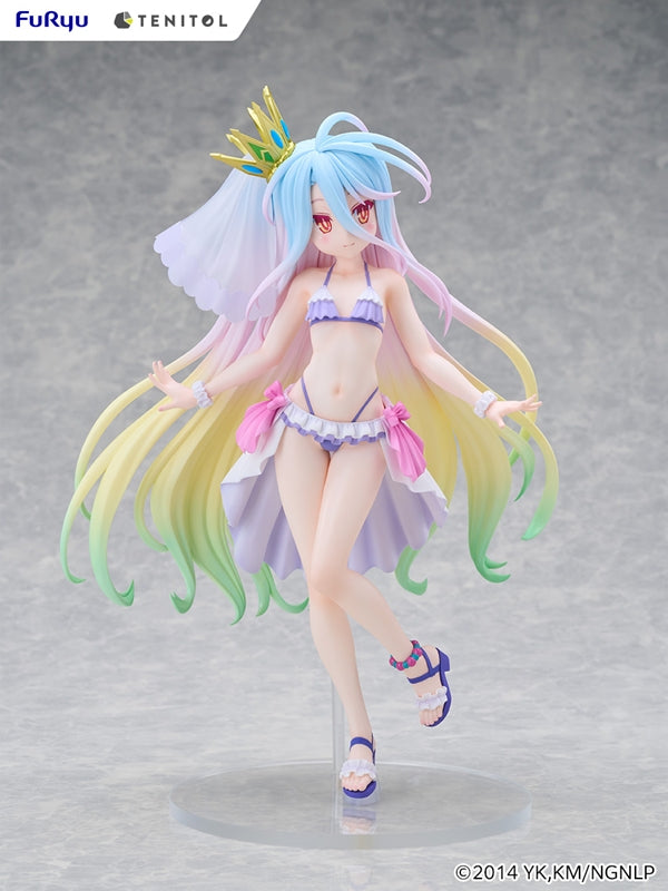 (Bishojo Figure) TENITOL TALL No Game No Life Shiro Swimsuit Dress ver. Complete Figure