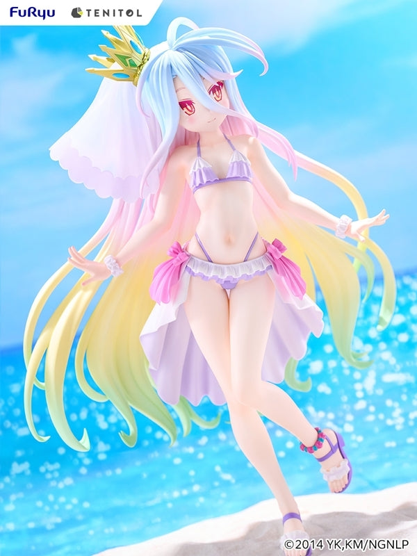 (Bishojo Figure) TENITOL TALL No Game No Life Shiro Swimsuit Dress ver. Complete Figure
