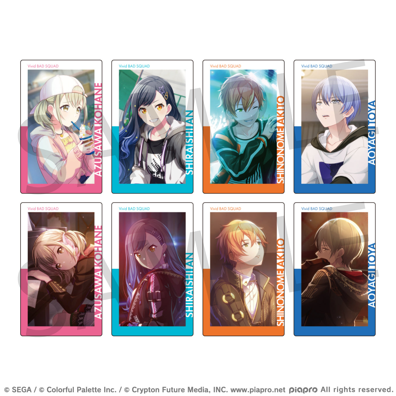 (1BOX=10)(Goods - Card) Hatsune Miku: Colorful Stage! ePick card series Vol.1 A