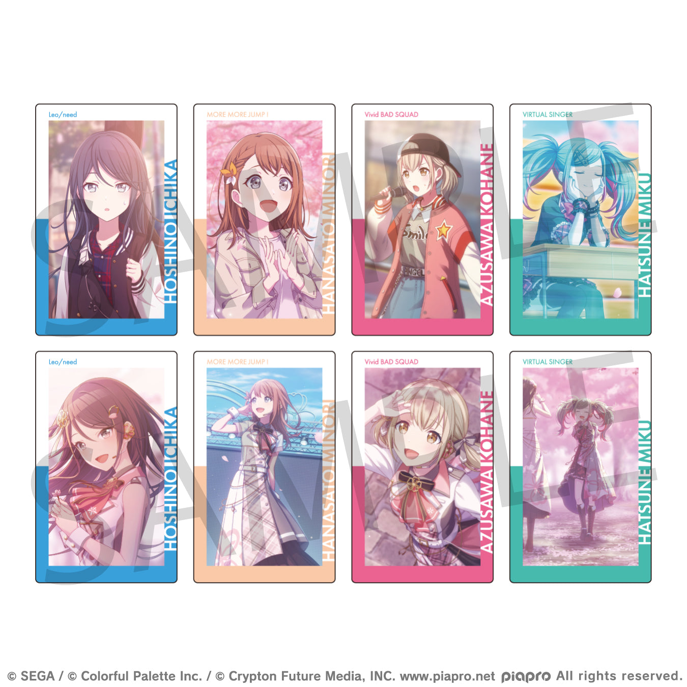 (1BOX=10)(Goods - Card) Hatsune Miku: Colorful Stage! ePick card series Vol.4 A