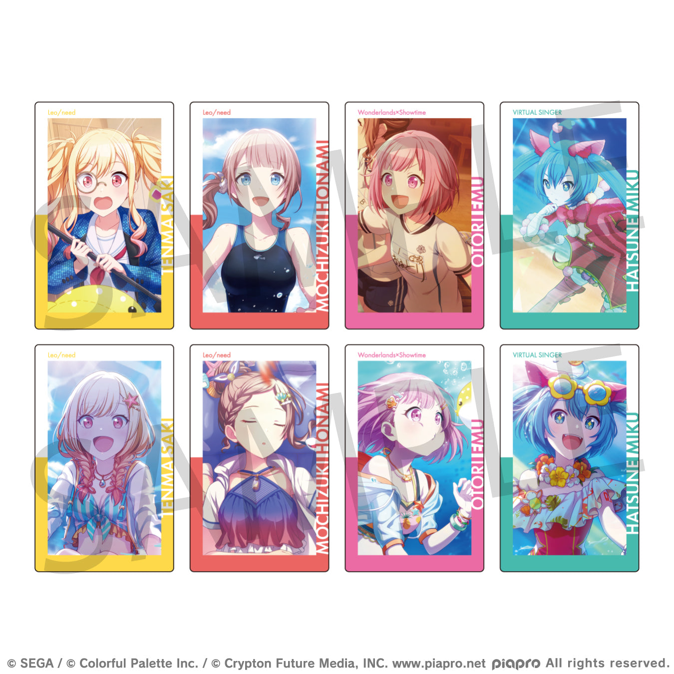 (1BOX=10)(Goods - Card) Hatsune Miku: Colorful Stage! ePick card series Vol.4 B