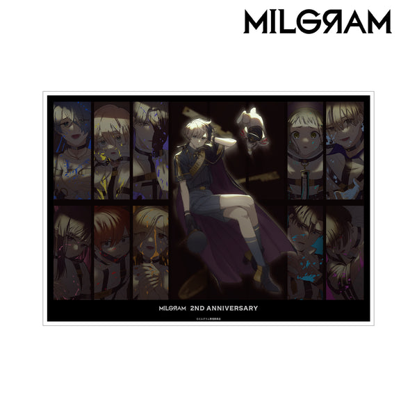 (Goods - Poster) MILGRAM A3 Matte Poster 2nd Anniversary Ver. Feat. Exclusive Art Ensemble