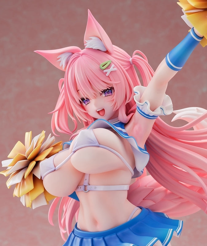 (Bishojo Figure) UnderWears7 Animal Ears Cheerleader Girl illustration by Yatanuki Kei 1/5.5 Complete Figure
