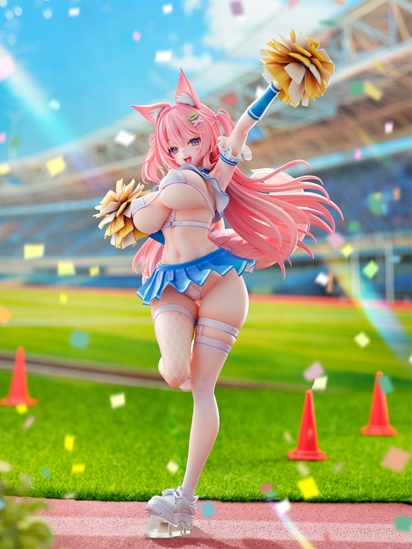 (Bishojo Figure) UnderWears7 Animal Ears Cheerleader Girl illustration by Yatanuki Kei 1/5.5 Complete Figure
