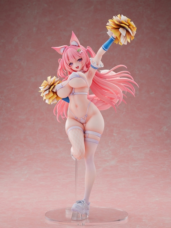 (Bishojo Figure) UnderWears7 Animal Ears Cheerleader Girl illustration by Yatanuki Kei 1/5.5 Complete Figure