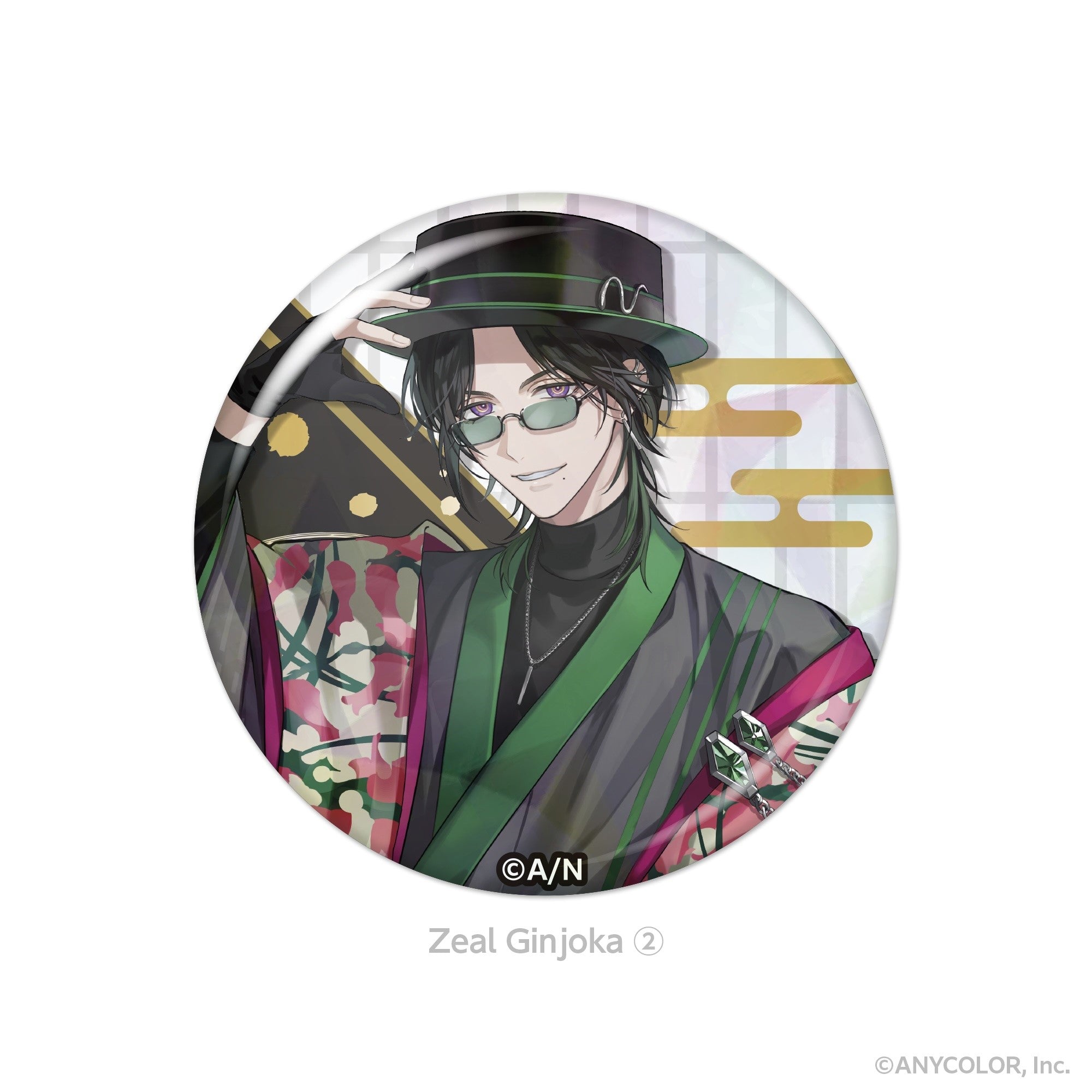 (Goods - Badge) BY THE BEAT Holographic Button Badge Zeal Ginjoka②