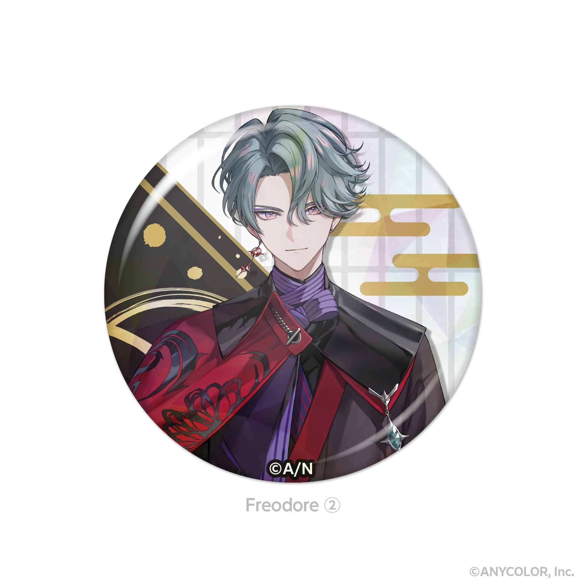 (Goods - Badge) BY THE BEAT Holographic Button Badge Freodore②