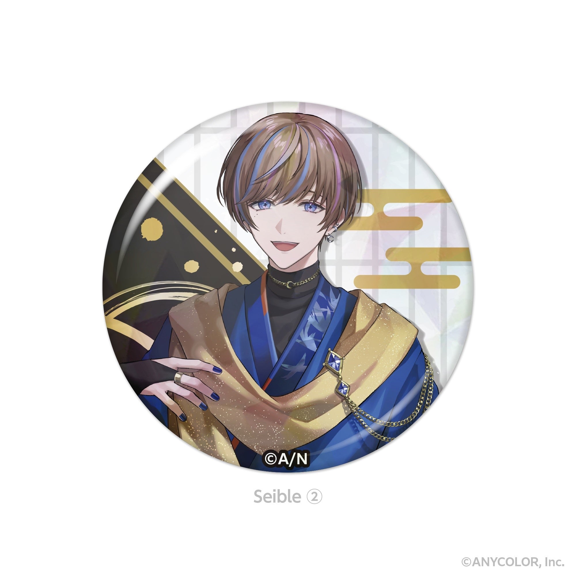 (Goods - Badge) BY THE BEAT Holographic Button Badge Seible②