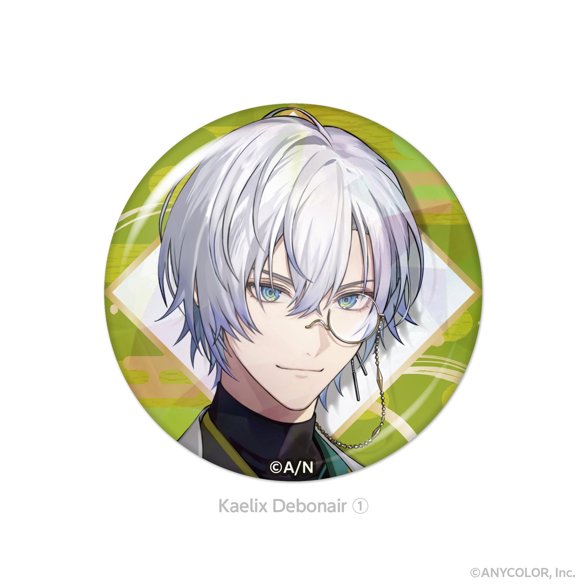 (Goods - Badge) BY THE BEAT Holographic Button Badge Kaelix Debonair①