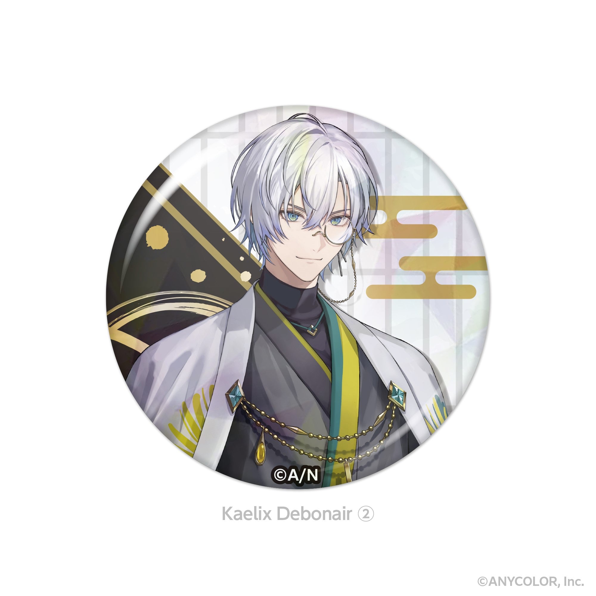 (Goods - Badge) BY THE BEAT Holographic Button Badge Kaelix Debonair②
