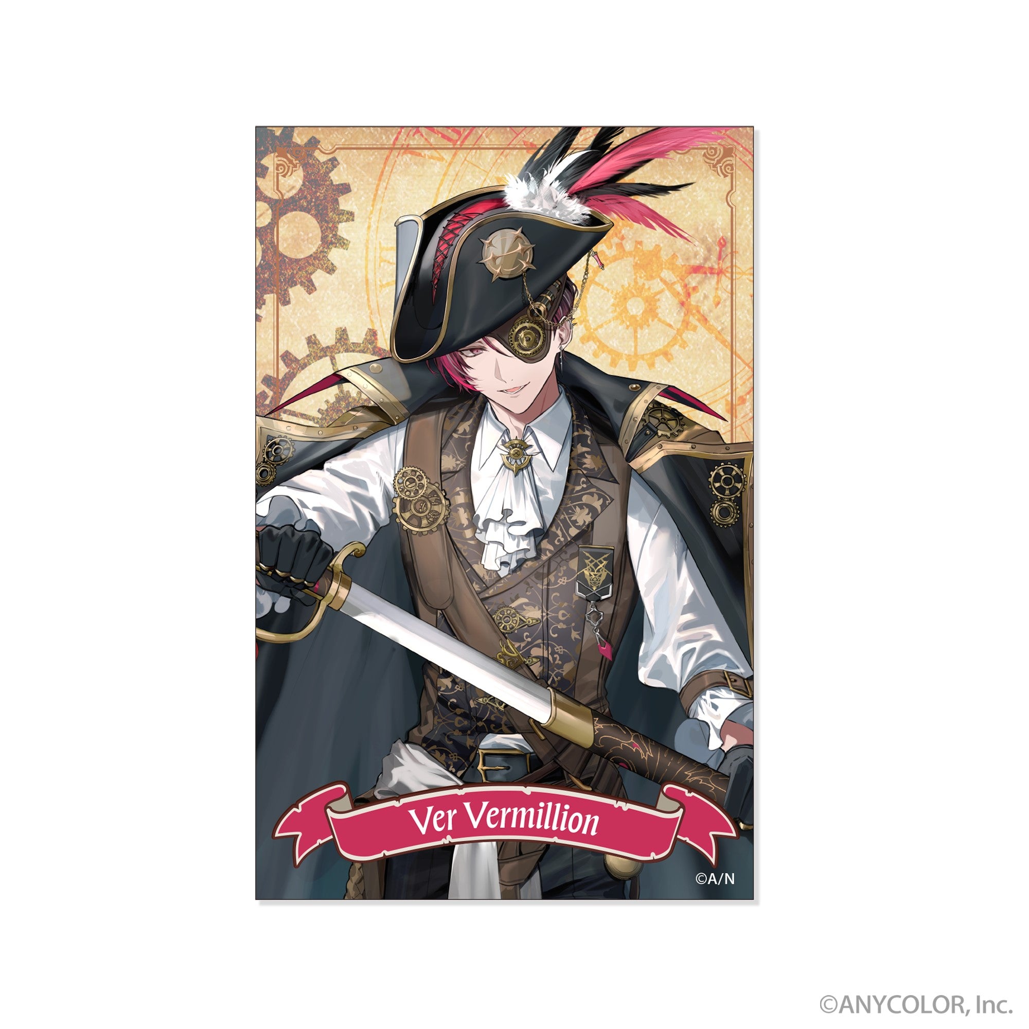 (Goods - Card) XSOLEIL Photo Style Card Set of 2 Ver Vermillion