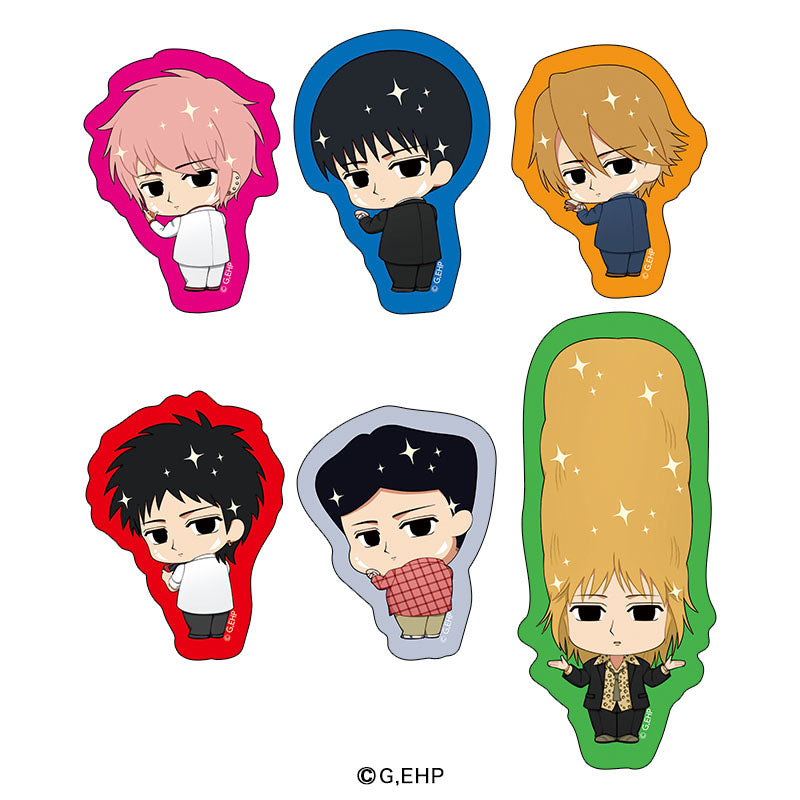 (1BOX=6)(Goods - Sticker) Everyday Host Erande Kureta Kimi ga Unmei no Hito da yo Trading Die-cut Sticker (6 Types Total)