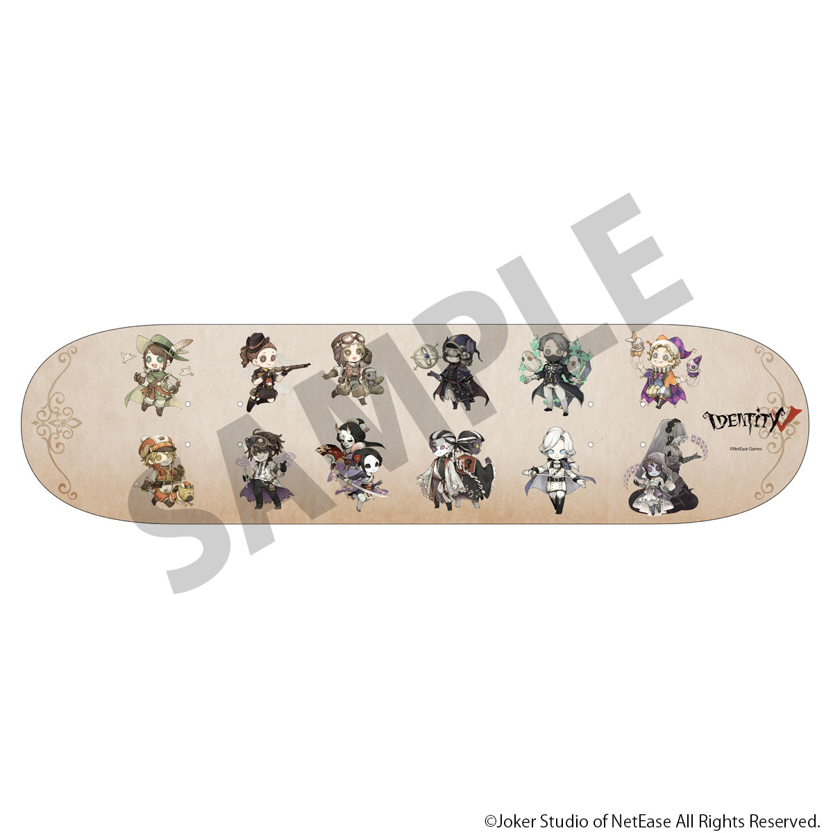 (Goods - Other) Identity V Skateboard Deck B [Frontier Works Anime Expo 2025]
