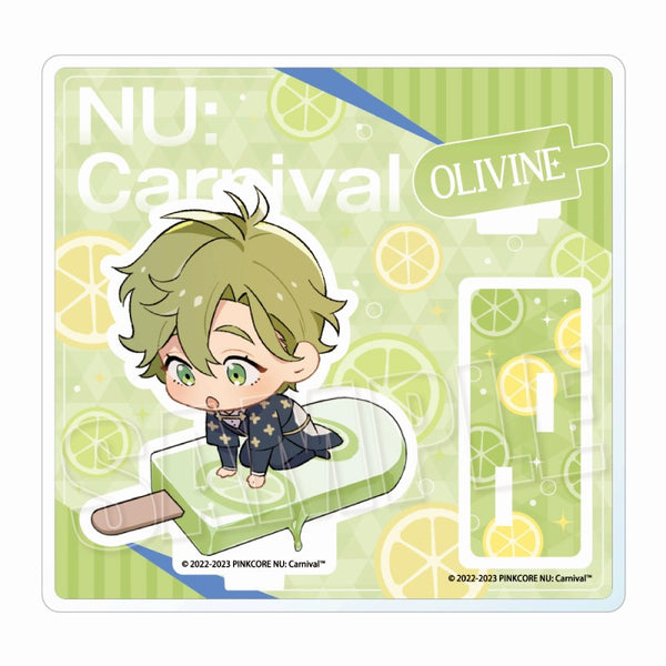 (Goods - Stand Pop) NU: Carnival Acrylic Diorama Stand - Popsicle ver. (Olivine) [animate Exclusive]