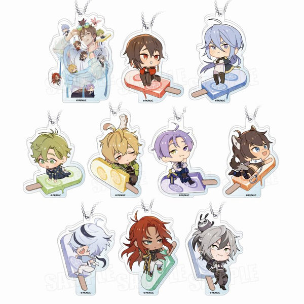 (1BOX=10)(Goods - Charm) NU: Carnival Trading Acrylic Charm - Popsicle ver. [animate Exclusive]