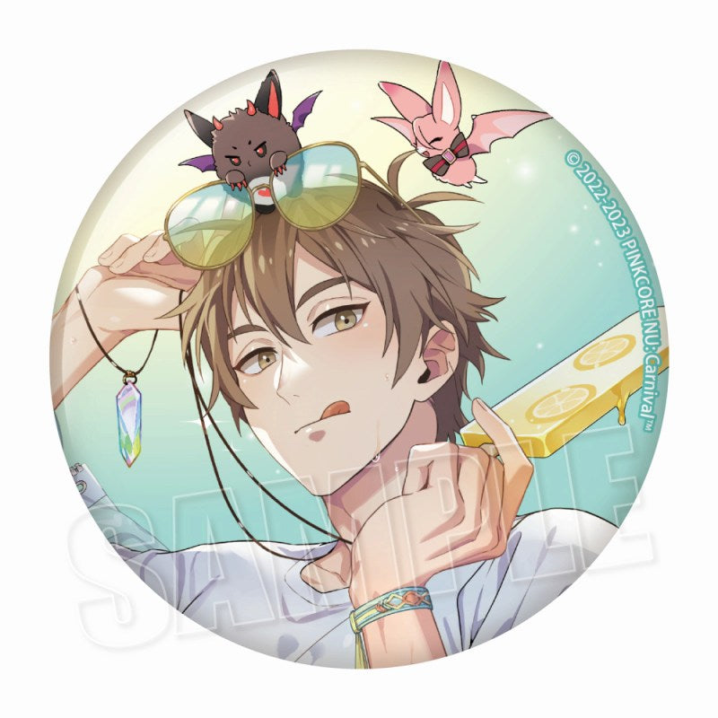 (1BOX=10)(Goods - Badge) NU: Carnival Trading Button Badge - Popsicle ver. [animate Exclusive]