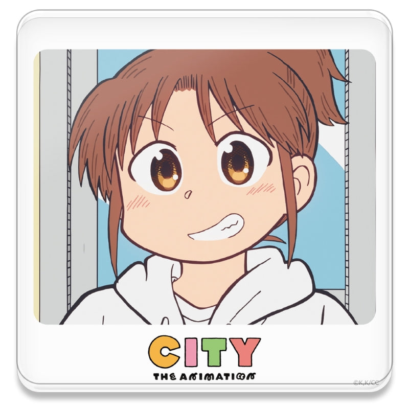(Goods - Acrylic Stand) CITY THE ANIMATION Acrylic Coaster (w/ Stand) Midori Nagumo
